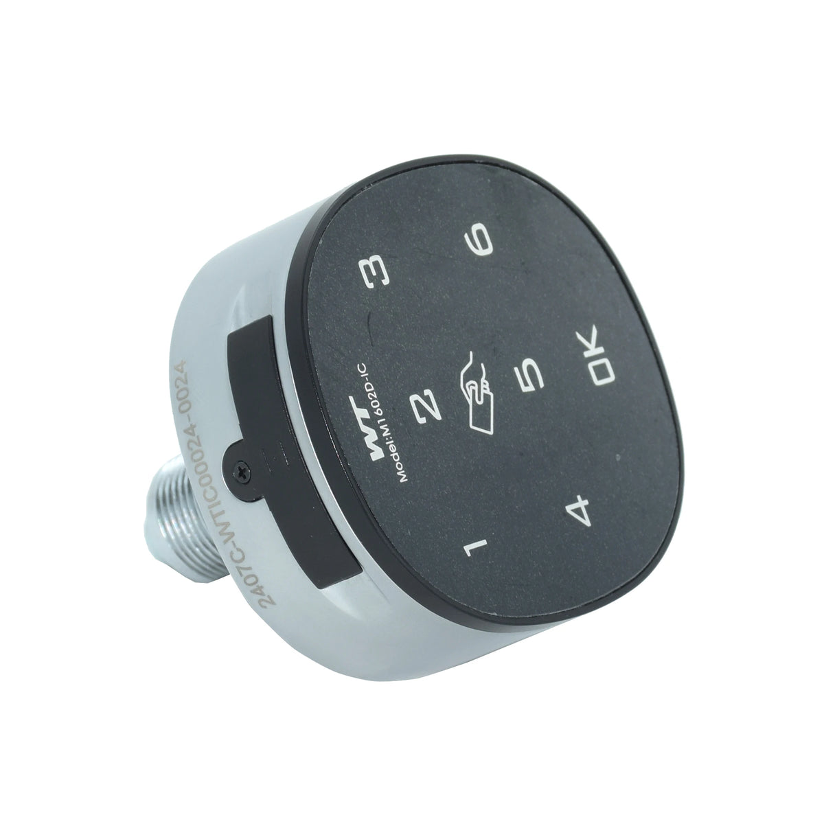 Keyless Touch Keypad Password Digital RFID IC Card Electric Cabinet Drawer Locker Clockwise Unlock