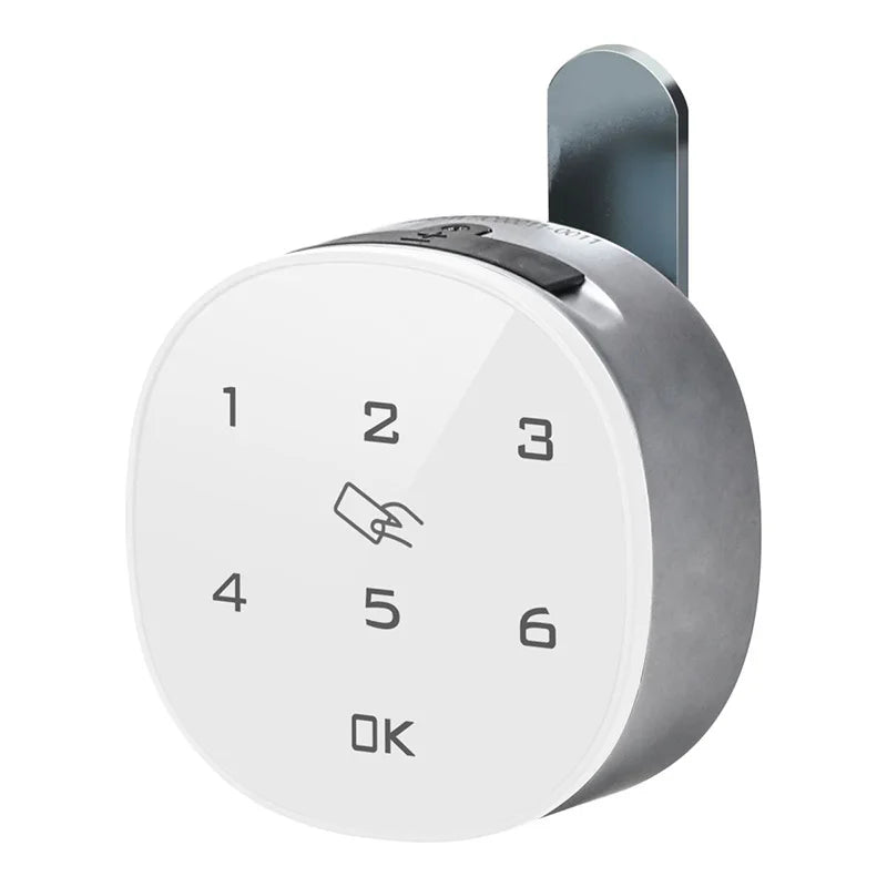 Keyless Touch Keypad Password Digital RFID IC Card Electric Cabinet Drawer Locker Clockwise Unlock